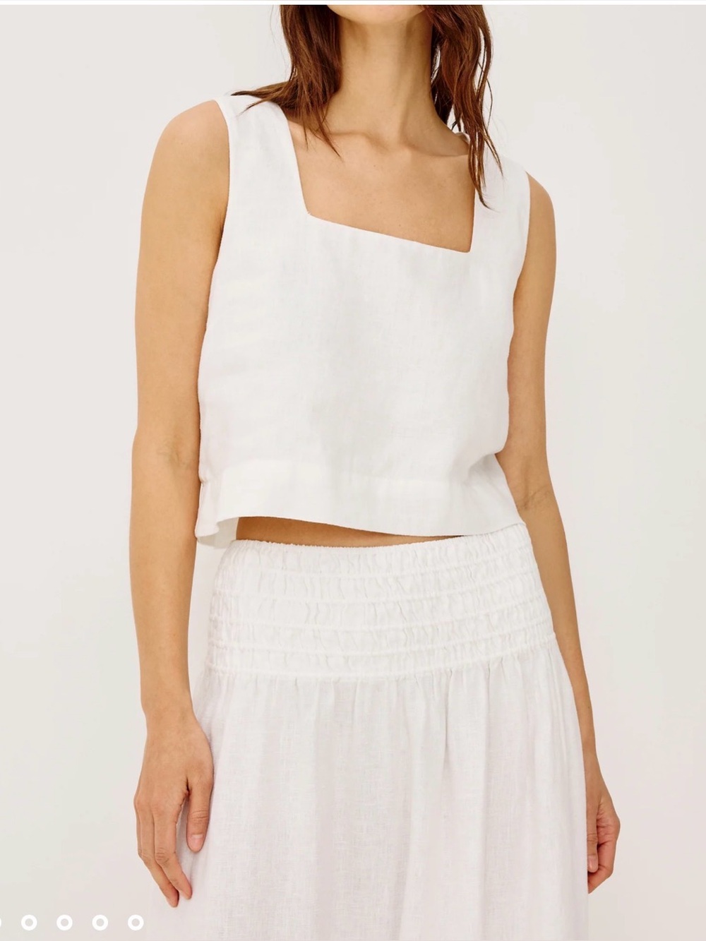 RAILS Akita top white xs